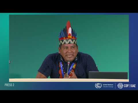 Conferencia de prensa: Economía indígena de Vida Plena.