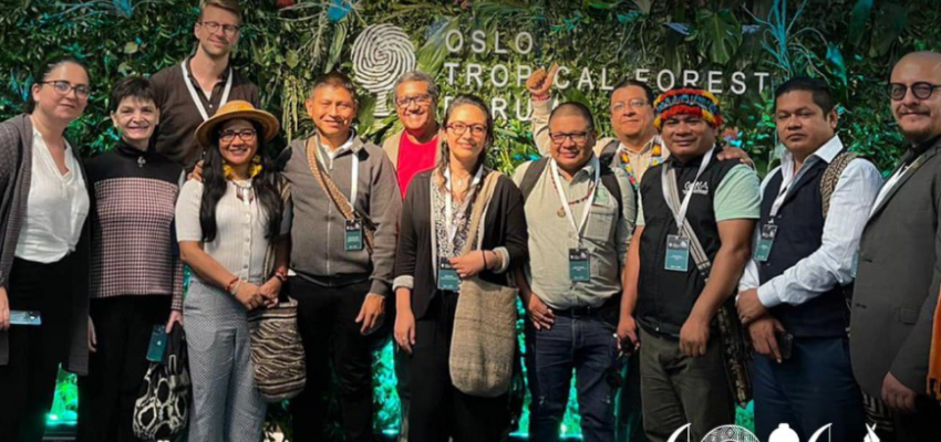 Coica OSLO Pronunciamiento de las Organizaciones Indígenas de la Cuenca Amazónica en el marco del Foro de Bosques Tropicales de Oslo 2022