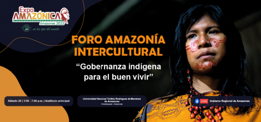 Foro 2 Representantes indígenas y autoridades reflexionarán sobre la gestión de los territorios y bosques amazónicos en foro intercultural