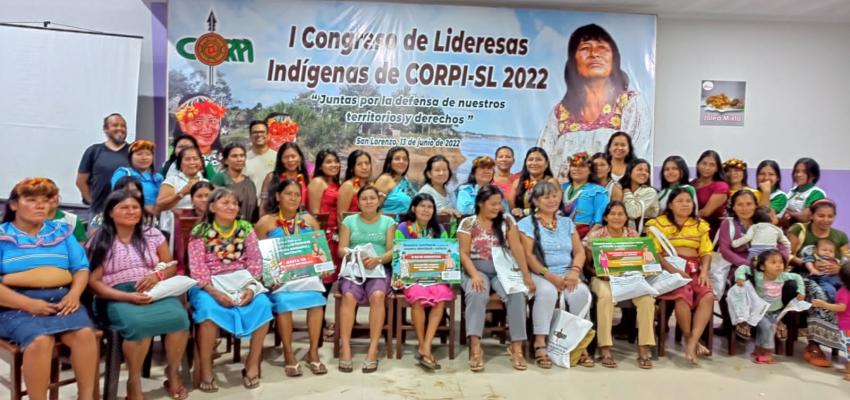 Fotos congreso de mujeres Corpi SL 1 Lideresas de CORPI SL acuerdan realizar II Congreso y piden respeto de derechos