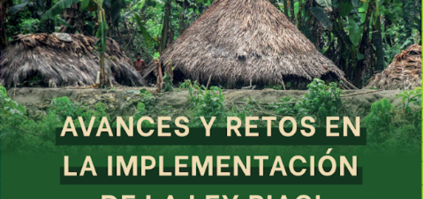 aidesep ley piaci Evento: Avances y retos en la implementación de la Ley PIACI