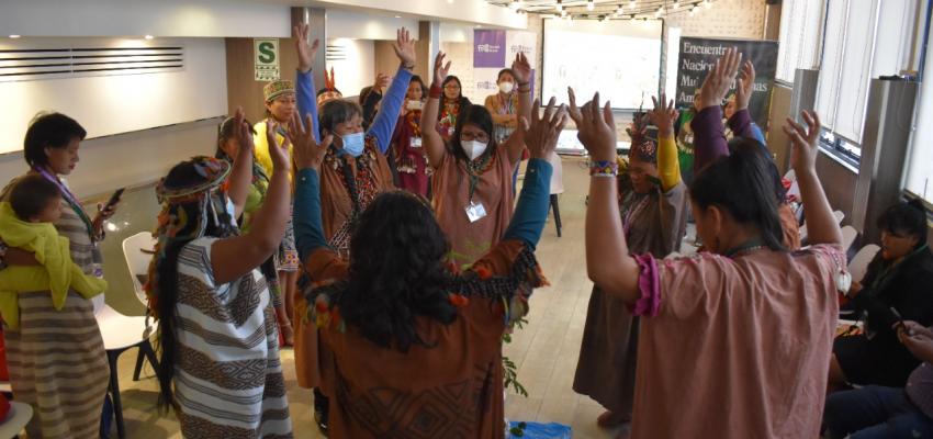 aidesep mujeres indigenas Mujeres indígenas se proclamaron en pie de lucha en defensa de la Amazonía y los derechos de los pueblos indígenas