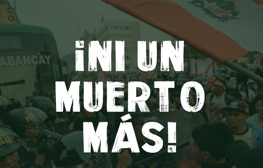 IG copia e1671233892737 ¡Nuestro rechazo tajante a la masacre perpetrada por el Estado contra el pueblo peruano que protesta!