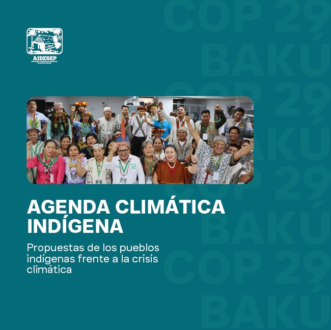 Agenda climática indígena – COP 29