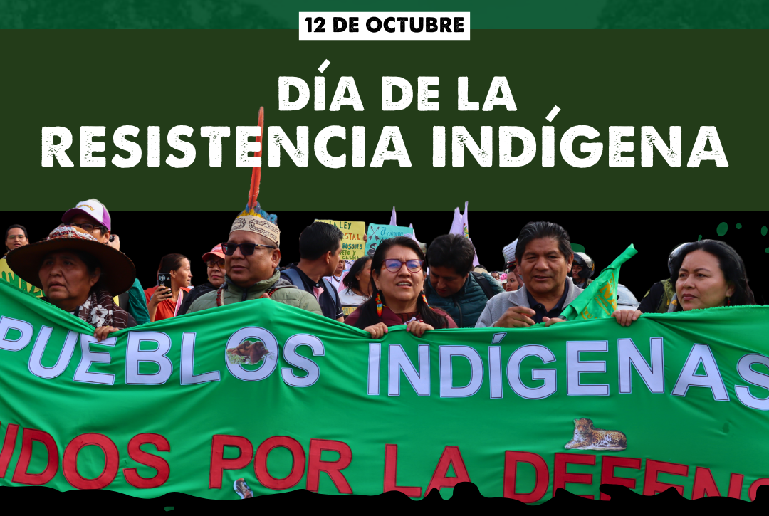 Los pueblos indígenas reafirmamos nuestra resistencia frente a la