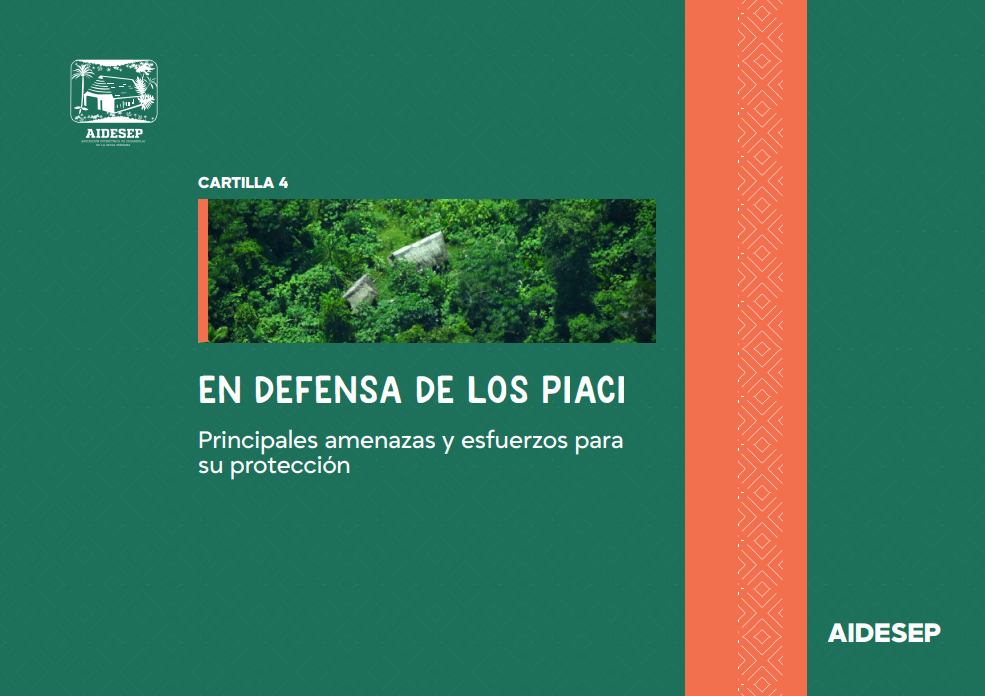Cartilla 4: En defensa de los PIACI
